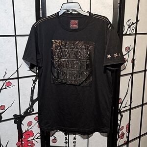 Never Accept Defeat Motivational Tee Shirt Pacific‎ Flyer Large